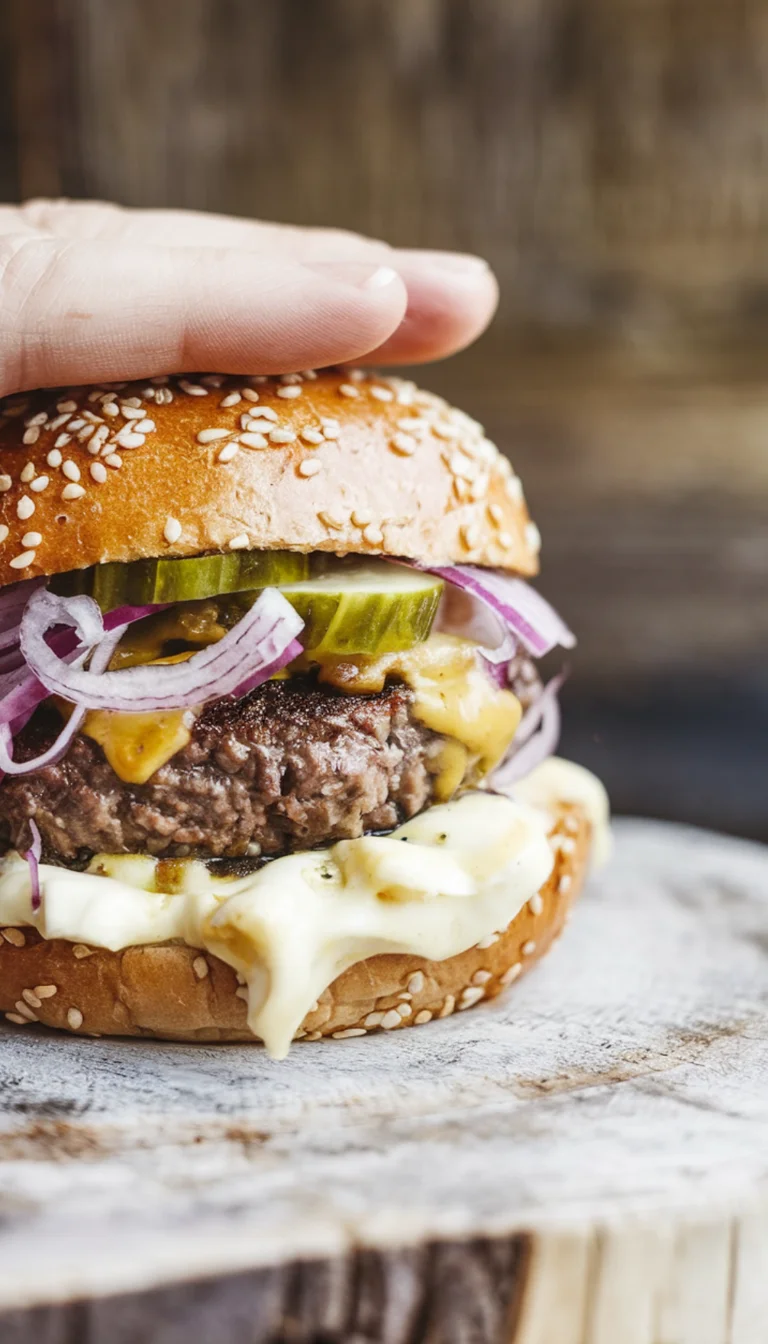 Homemade Spicy Hamburger