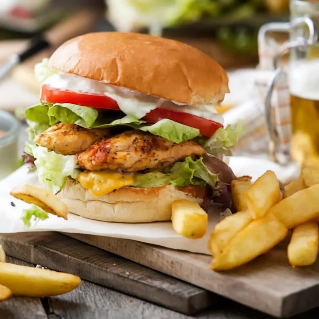 Grilled Chicken Burger image