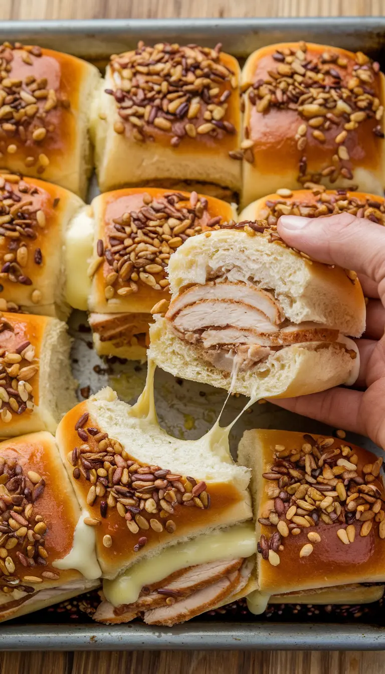 hawaiian roll cheeseburger sliders