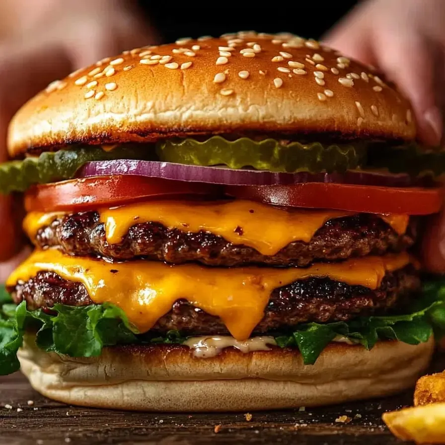 double cheeseburger