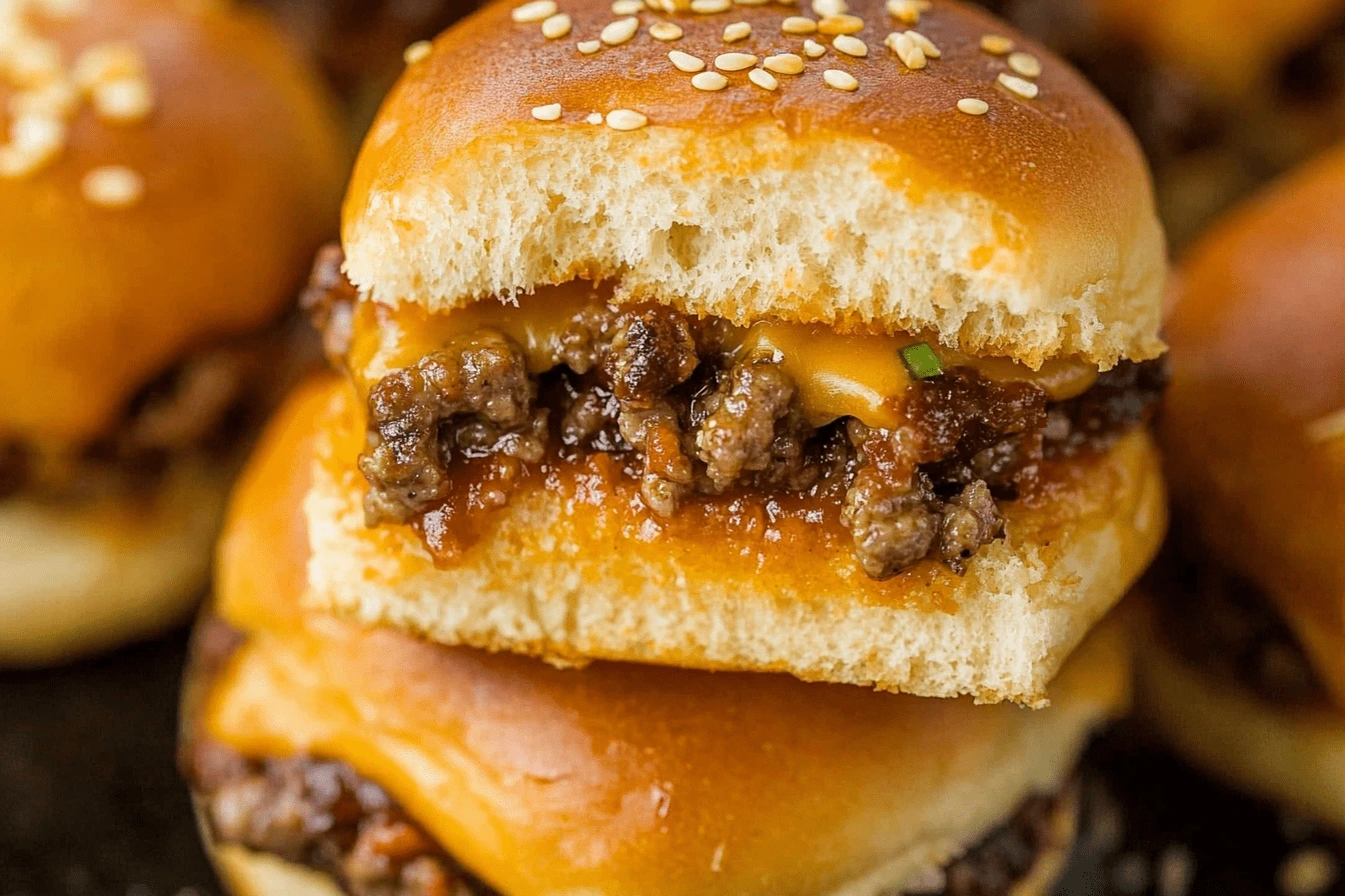 Mini Cheeseburger Sliders Recipe