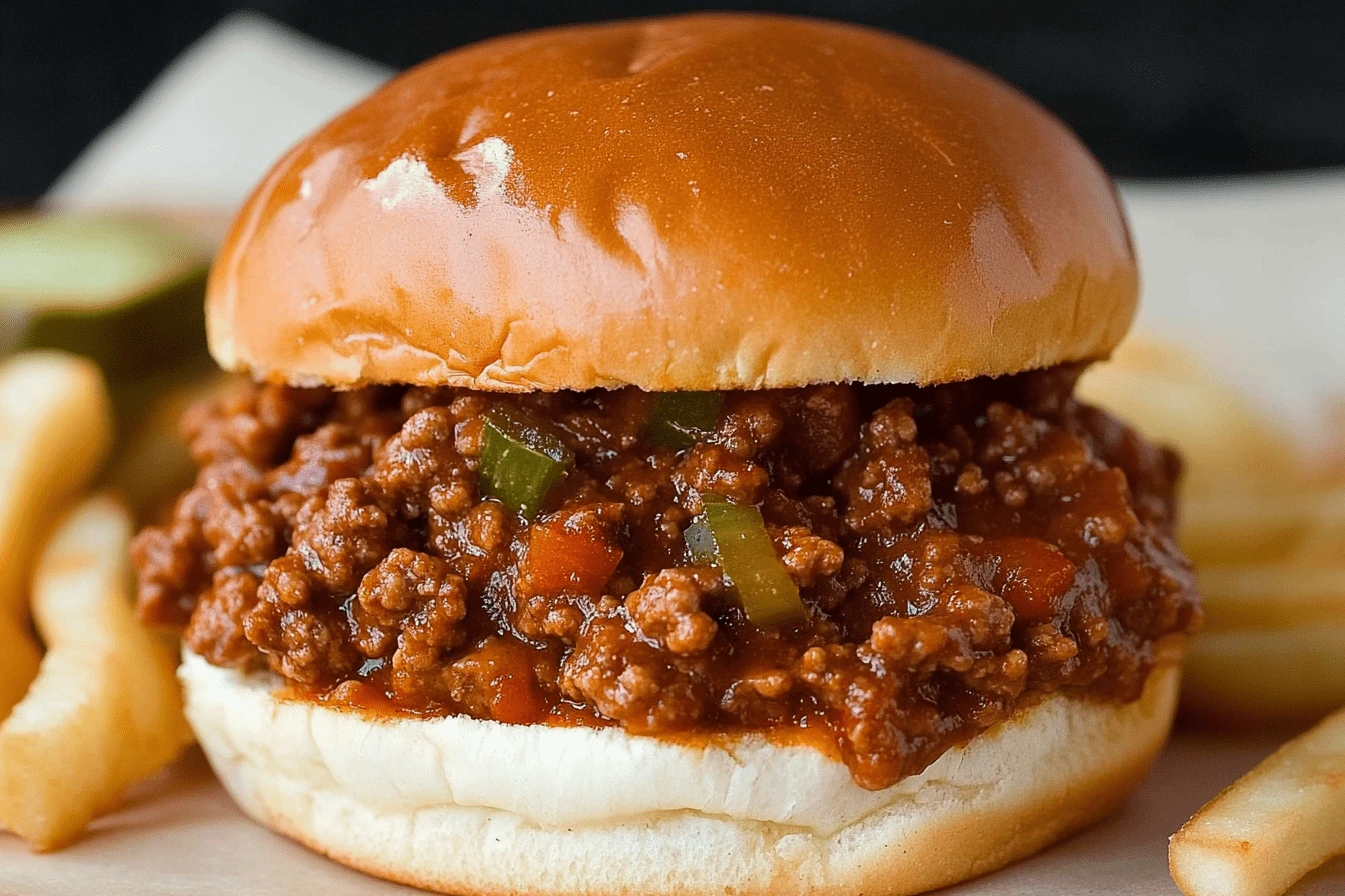 Easy Sloppy Joe Recipe 3 Ingredients