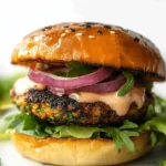 actual veggies black bean burger