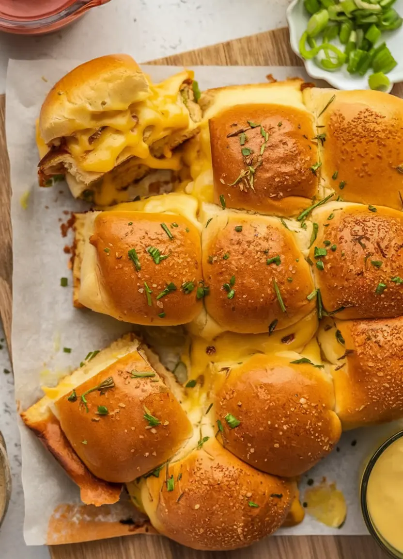 Buffalo Chicken Sliders set