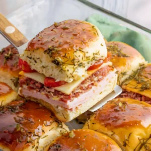 Italian sliders Recipe Featured Image